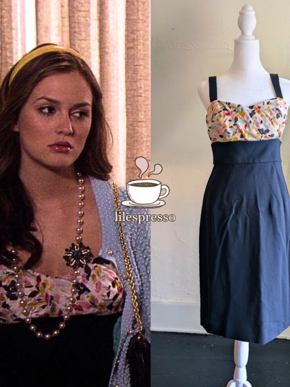 diane von furstenberg silk sophia loren dress ASO blair waldorf gossip girl (6)